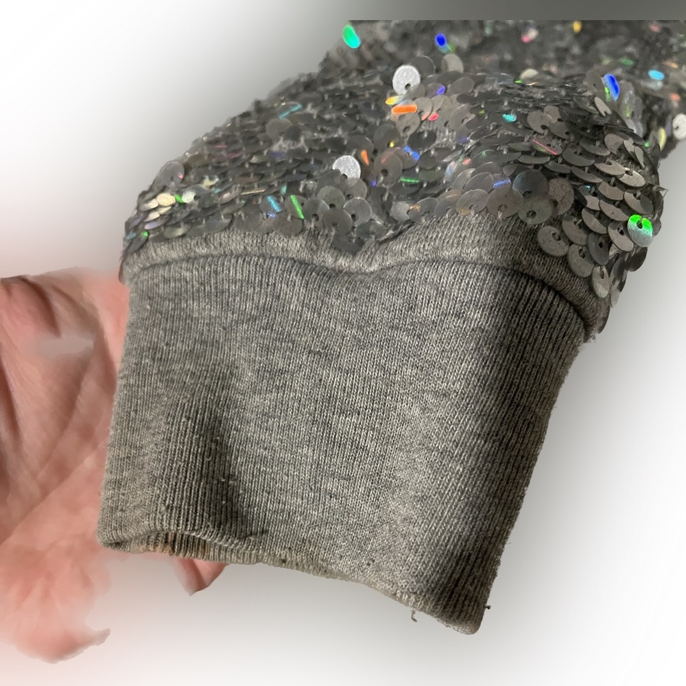 PINK - Victoria's Secret VS PINK Fashion Show 2013 Sequined Hoodie - Size Medium - Picture 12 of 13